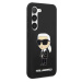 Karl Lagerfeld Silikónový Kryt pre Samsung Galaxy S23, Čierny