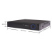 Securia Pro IP kamerový systém 3MPx NVR4CHV3-W DOME Nahrávanie: 3TB disk