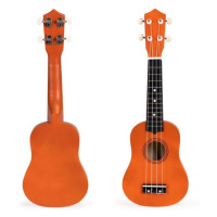 Detská drevená ukulele gitara so 4 strunami