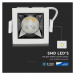 Zapustené bodové LED svietidlo PRO 12° 4W, 2700K, 320lm, VT-2-04 (V-TAC)