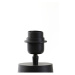 Matne čierny podstavec stolovej lampy 33 cm Shaka – Light & Living