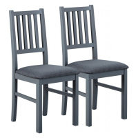 Jedálenská stolička (2 kusy) weston - šedá