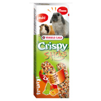 Maškrta Versele Laga Crispy Sticks králik/morča - s ovocím 2ks 110g