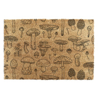 Rohožka z kokosového vlákna 60x90 cm Mushrooms – Artsy Doormats