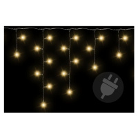 Nexos 1159 Vianočný svetelný dážď 144 LED teple biela - 5 m