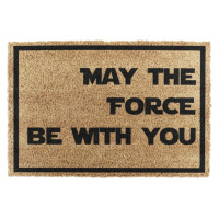 Rohožka z kokosového vlákna 40x60 cm May the Force Be With Your – Artsy Doormats