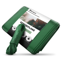 Blumfeldt Aegis, krycia plachta tkaná, univerzálna plachta, plast, zosilnené rohy, lanko