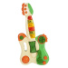 mamido  Detská interaktívne gitara zelená