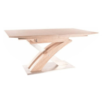 Jedálenský stôl, dub sonoma, 160x90 cm, BONET