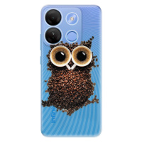 Odolné silikónové puzdro iSaprio - Owl And Coffee - Infinix Smart 7
