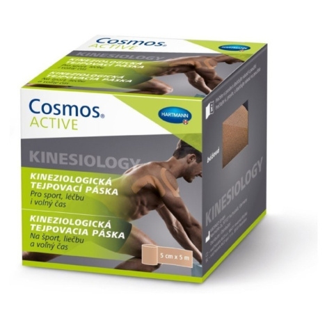 COSMOS ACTIVE kineziologická tejpovacia páska 5 cm x 5 m béžová Hartmann