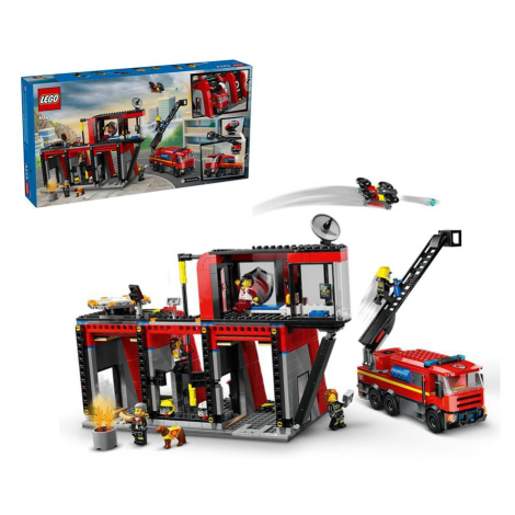 LEGO ® 60414 Fire St. with Fire Tr.