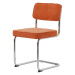 Furniria 24015 Dizajnová konzolová stolička Denise oranžová