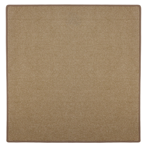 Kusový koberec Eton béžový 70 čtverec - 400x400 cm Vopi koberce