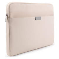 UNIQ BERGEN PROTECTIVE NYLÓN LAPTOP SLEEVE (UP TO 14”) - IVORY BEIGE (IVORY BEIGE)