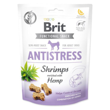 Pochúťka Brit Care Dog Functional Snack Antistress krevety 150g