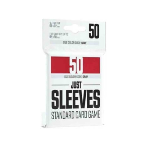 Gamegenic Obaly na karty Gamegenic Just Sleeves - Standard Card Game Red - 50 ks