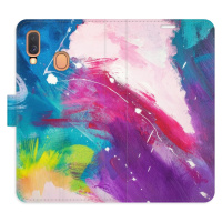 Flipové puzdro iSaprio - Abstract Paint 05 - Samsung Galaxy A40