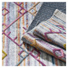 domtextilu.sk Luxusný krémovo biely koberec s farebným vzorom 39662-183526