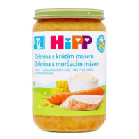 HIPP Bio zelenina s morčacím mäsom 220 g