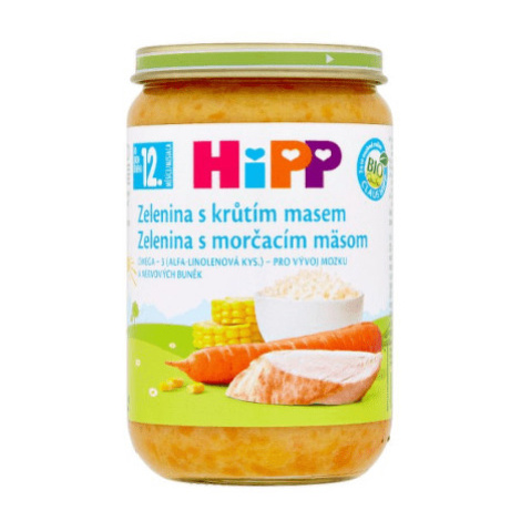 HIPP Bio zelenina s morčacím mäsom 220 g