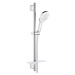 Grohe Rainshower SmartActive - Súprava sprchovej hlavice 130, 3 prúdy, tyče 600 mm a hadice, mes