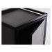 Čierna skrinka 45x145 cm Skap - CustomForm
