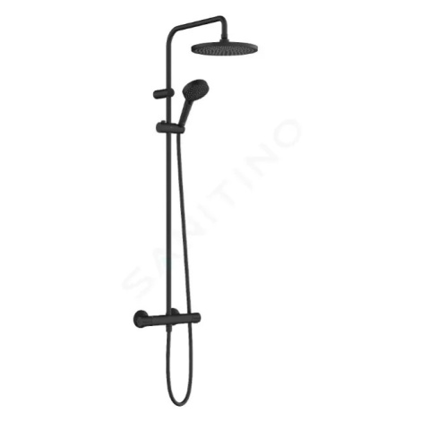HANSGROHE HANSGROHE - Vernis Blend Sprchový set Showerpipe 240 s termostatom, 2 prúdy, matná čie