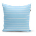 Vankúš Biele linky na modrej - 60x60 cm