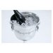 LuxD Dizajnový chladič šampanského Champagne 75 cm / strieborná