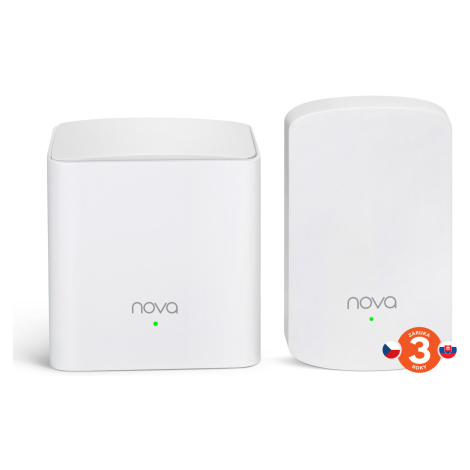 MW5 (2-pack) - Wireless AC MESH systém 802.11ac/a/b/g/n, 2x GLAN/GWAN, 2x LAN TENDA