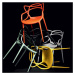 Jedálenská stolička Masters, viac farieb - Kartell Farba: šedá