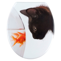 WC sedadlo Wenko Fish & Cat, 45 × 37,5 cm