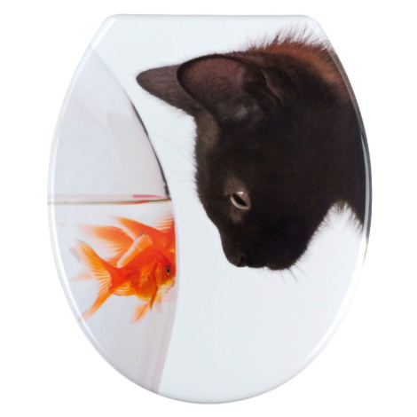 WC sedadlo Wenko Fish & Cat, 45 × 37,5 cm