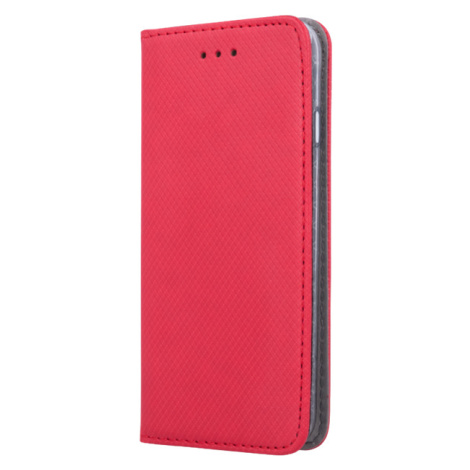 Diárové puzdro na Motorola Moto G72 Smart Magnet červené
