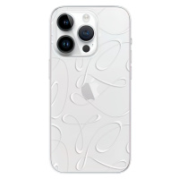 Odolné silikónové puzdro iSaprio - Fancy - white - iPhone 15 Pro
