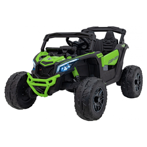 mamido Elektrické autíčko Buggy Can-Am Maverick 24V 4x200W zelené