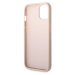 Guess PU 4G Metal Logo kryt iPhone 14 Plus ružový