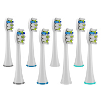 TRUELIFE SonicBrush UV Heads White Whiten 8 ks