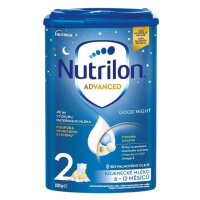 NUTRILON 2 Advanced Good Night Následná dojčenská mliečna výživa v prášku 800 g