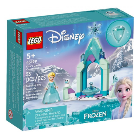 LEGO DISNEY LADOVE KRALOVSTVO NADVORIE ELSINHO ZAMKU /43199/
