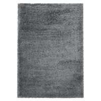 Kusový koberec Fluffy Shaggy 3500 light grey - 80x150 cm Ayyildiz koberce