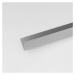 Profil uholníkový hliníkový chrom 20x10x1000