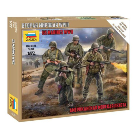 Wargames (WWII) figurky 6279 - US Marines (1:72)