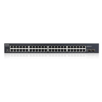 Zyxel GS1900-48 v2, 48-port GbE L2 Smart Switch, rackmount