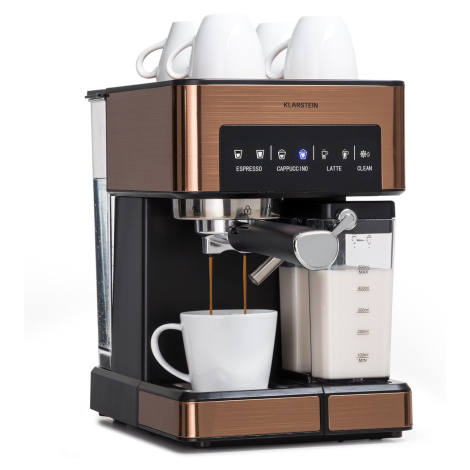 Klarstein Arabica Comfort  kávovar s portafiltrom, 1350 W, 20 bar, 1,8 l, dotykový ovládací pane