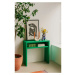 Zelený konzolový stolík 30x80 cm Geraldine - Really Nice Things
