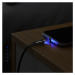 Magnetický kábel Joyroom 3v1 S-1224X2 LCM, USB-A na Lightning/USB-C/microUSB, 1,2m, čierny