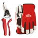Nožnice FELCO 7+ rukavice XL (darčekový set)