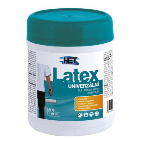 HET Latex univerzálny 1 kg biela matná